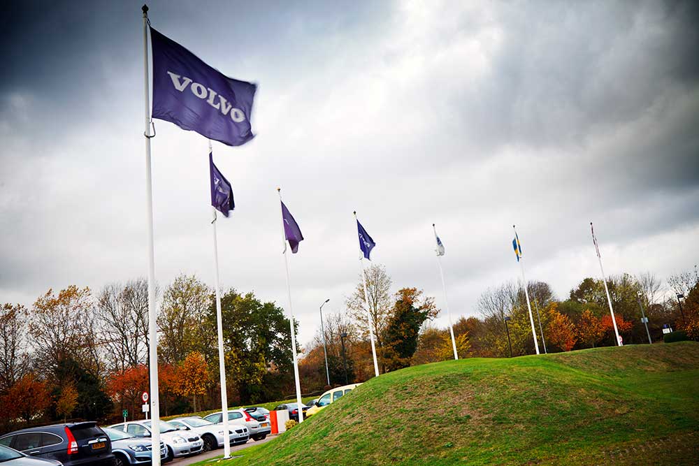 Volvo's HQ location in Warwick